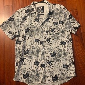 WATCH YOUR BACK BUTTON-UP BY OBINSUN